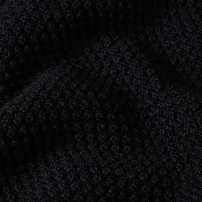 Honey Comb Structure Knit