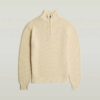 Honey Comb Structure Skipper Knit