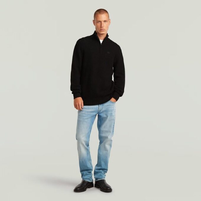 Honey Comb Structure Skipper Knit