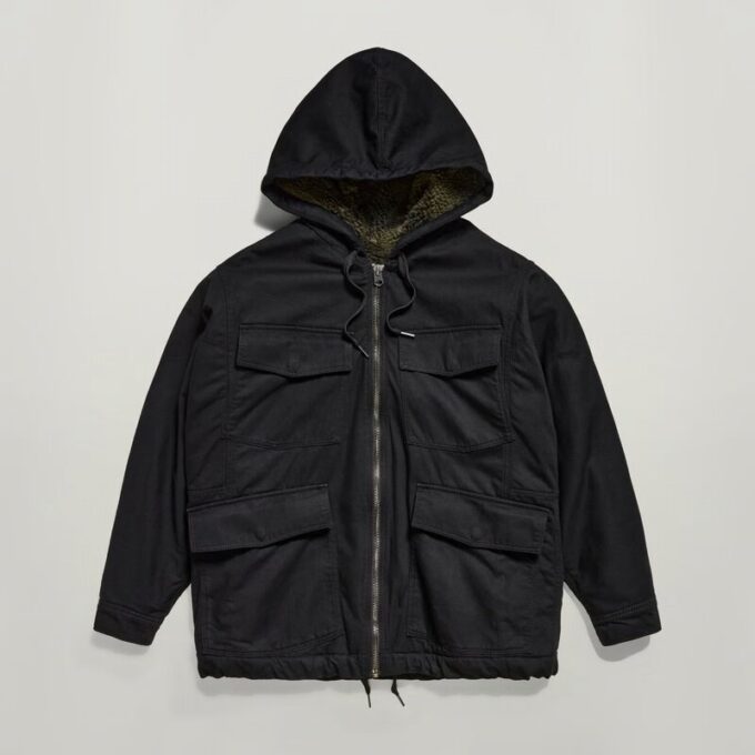 Hooded Sherpa Jacket Hooded Sherpa Jacket