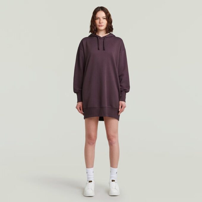 Hooded Sweater Dress Hooded Sweater Dress