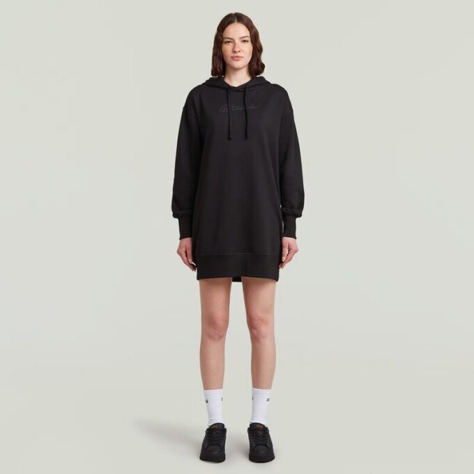 Hooded Sweater Dress Hooded Sweater Dress