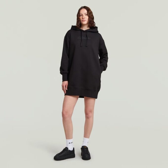 Hooded Sweater Dress Hooded Sweater Dress
