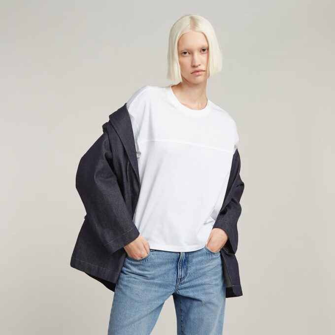 Horizontal Seam Loose Top