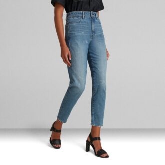 Janeh Ultra High Mom Ankle Jeans