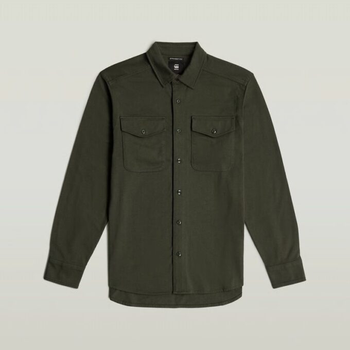 Jersey Shirt Marine Pockets Jersey Shirt Marine Pockets