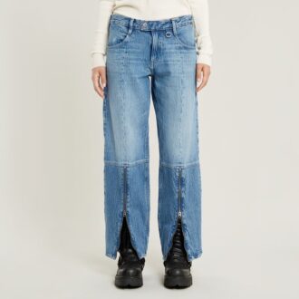 Judee Biker Low Waist Loose Jeans
