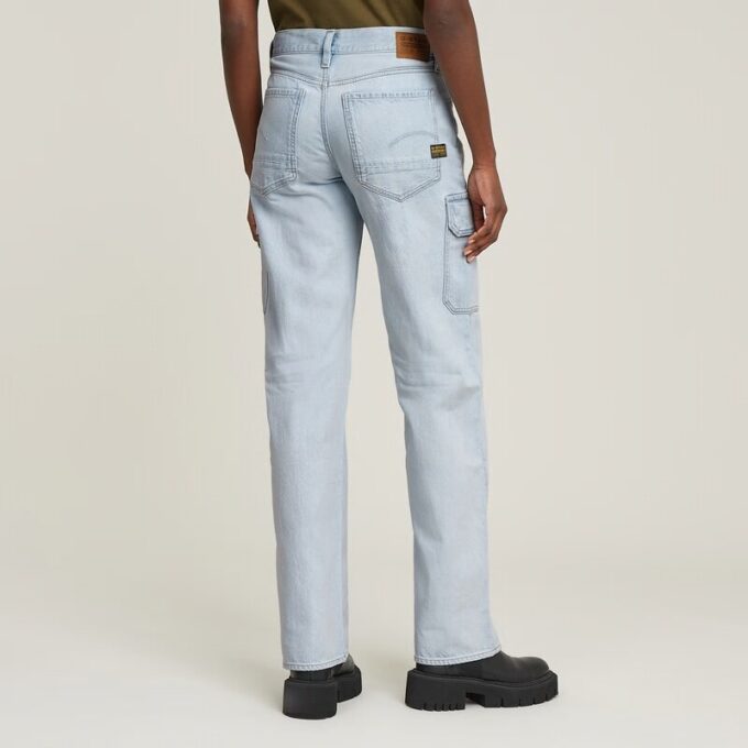 Judee Cargo Low Waist Loose Jeans