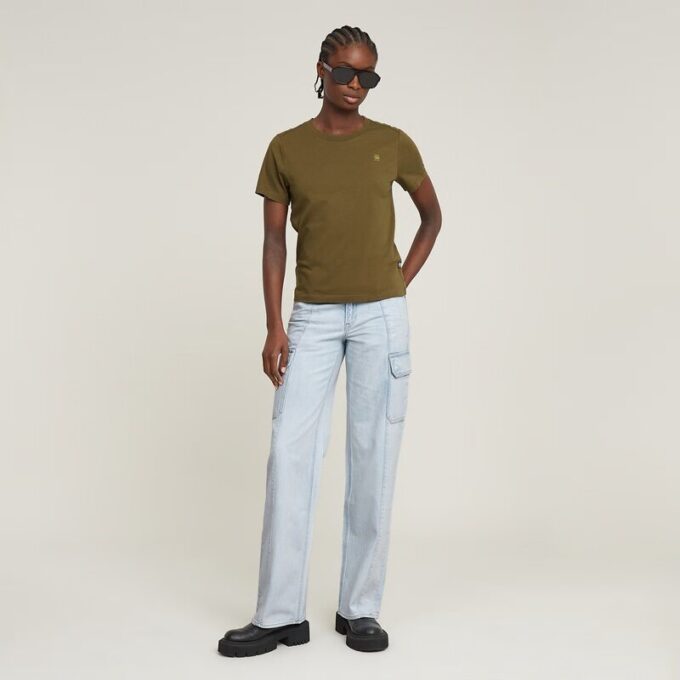 Judee Cargo Low Waist Loose Jeans