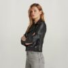 Leather Biker Jacket