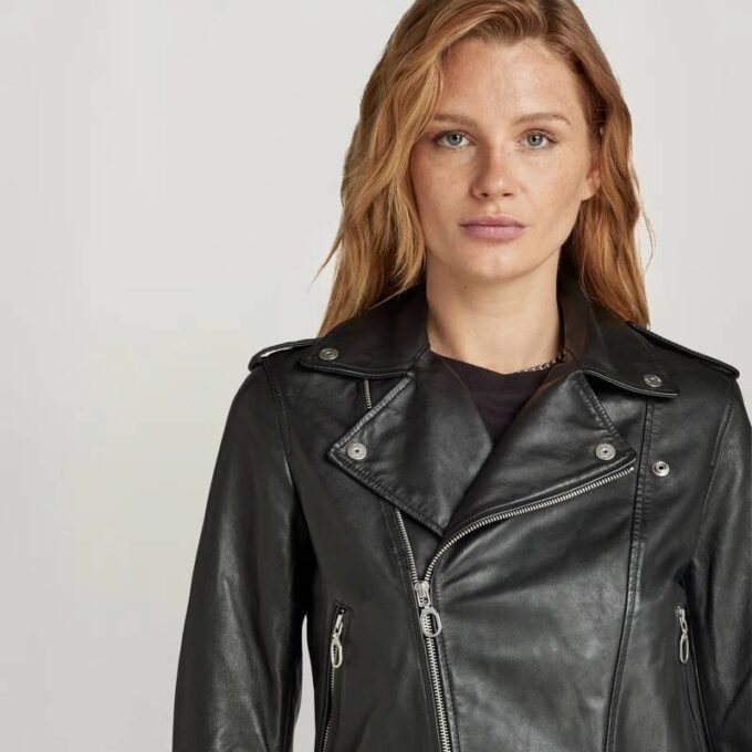 Leather Biker Jacket