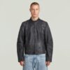 Leather Blouson Jacket Leather Blouson Jacket