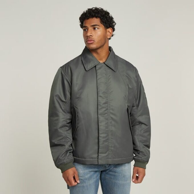 Lightweight Padded Bomber Jacket Lightweight Padded Bomber Jacket