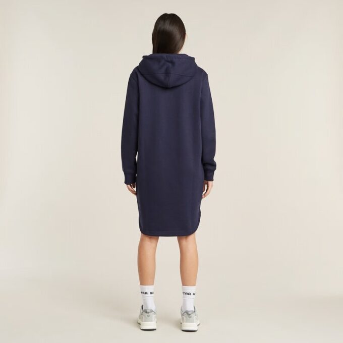 Logo Hooded Sweater Dress Logo Hooded Sweater Dress