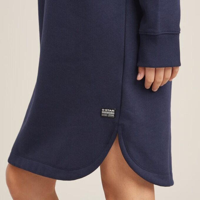 Logo Hooded Sweater Dress Logo Hooded Sweater Dress