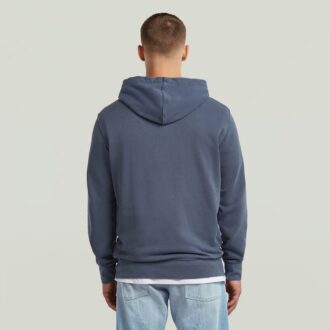 Logo Overdyed Hooded Sweat