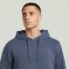 Logo Overdyed Hooded Sweat