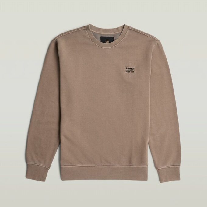 Logo Overdyed Sweater Logo Overdyed Sweater