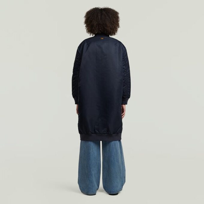 Long Bomber Jacket Long Bomber Jacket