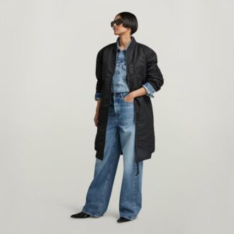 Long Bomber Jacket Long Bomber Jacket