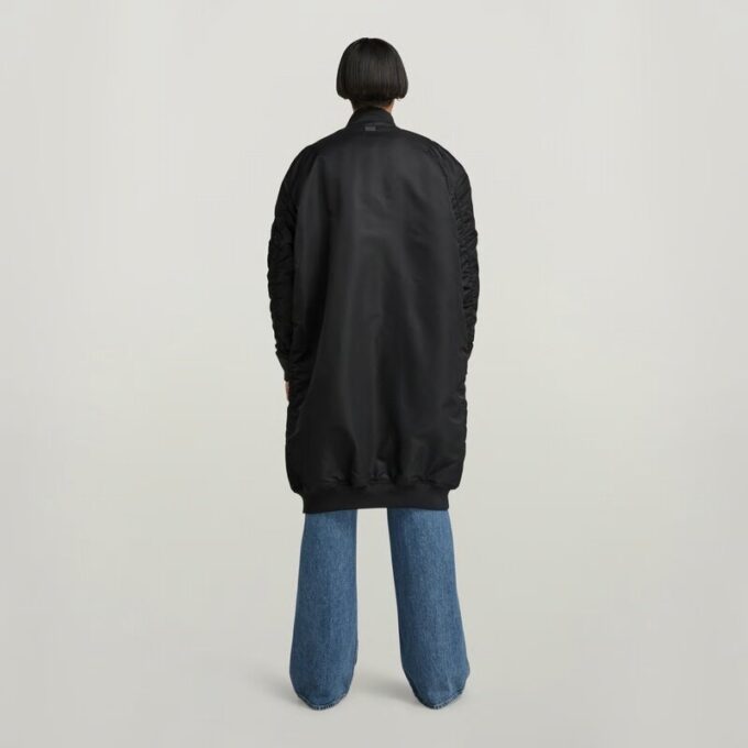 Long Bomber Jacket Long Bomber Jacket