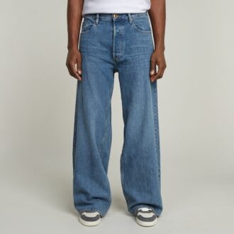 Long Pocket Loose Jeans