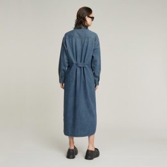 Long Tab Shirt Dress