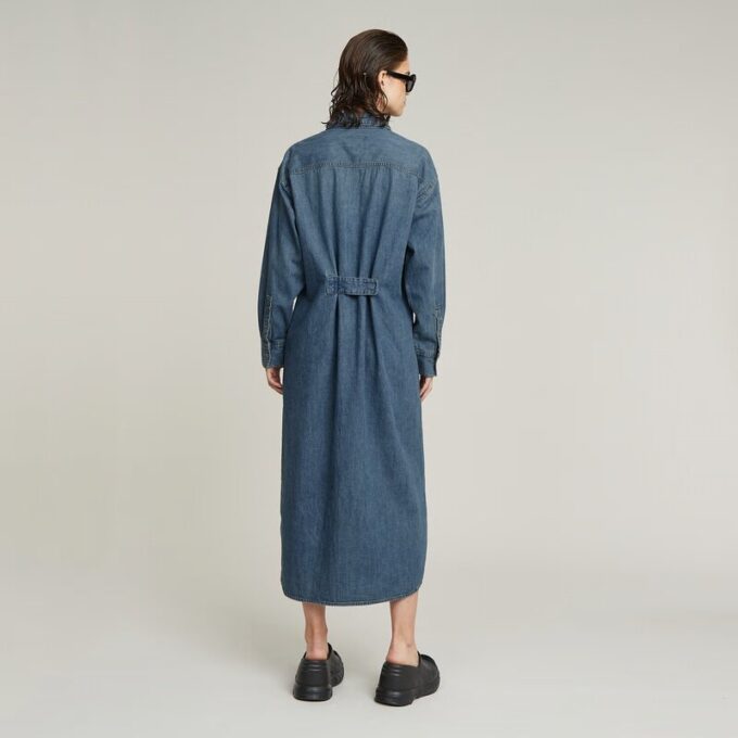 Long Tab Shirt Dress Long Tab Shirt Dress