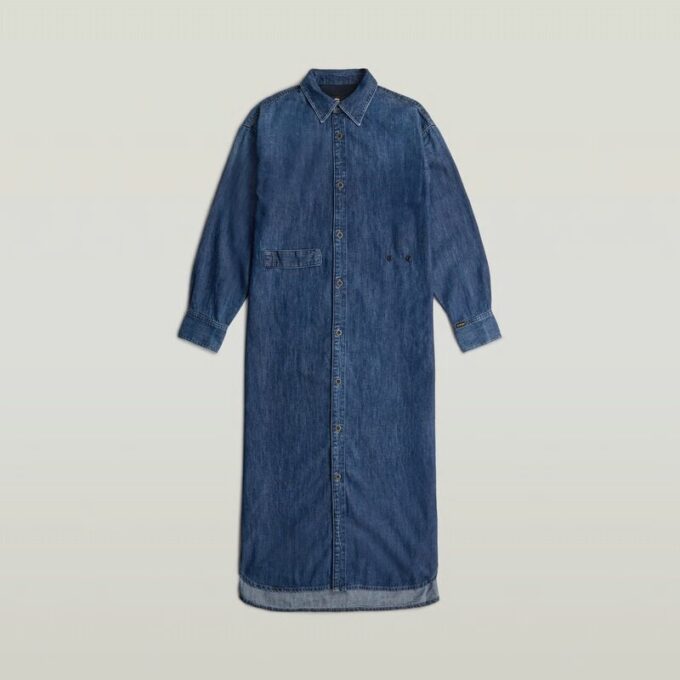 Long Tab Shirt Dress Long Tab Shirt Dress