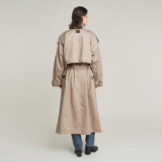 Macro Balloon Trench Coat