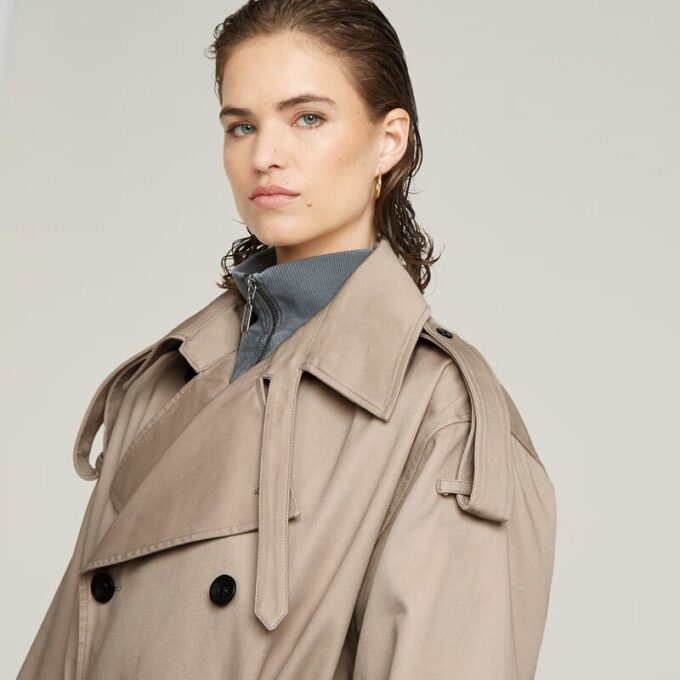 Macro Balloon Trench Coat Macro Balloon Trench Coat