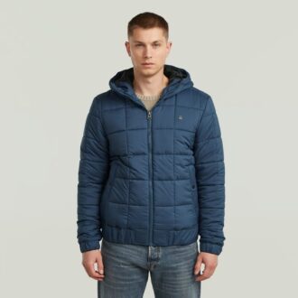 Meefic Quilted Hooded Jacket