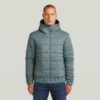 Meefic Quilted Hooded Jacket Meefic Quilted Hooded Jacket