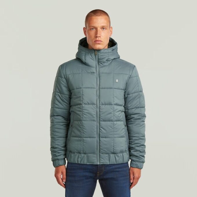 Meefic Quilted Hooded Jacket Meefic Quilted Hooded Jacket