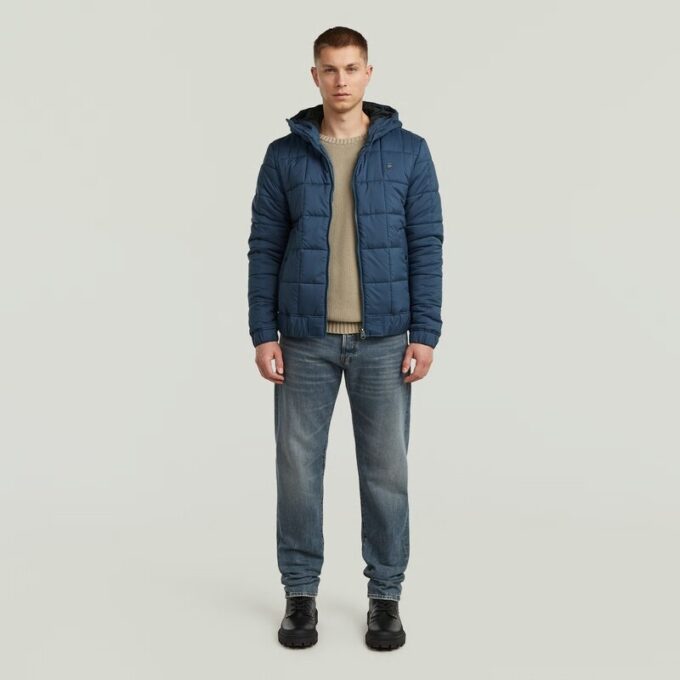 Meefic Quilted Hooded Jacket Meefic Quilted Hooded Jacket