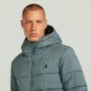 Meefic Quilted Hooded Jacket Meefic Quilted Hooded Jacket