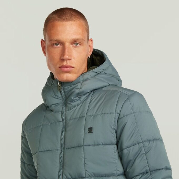Meefic Quilted Hooded Jacket Meefic Quilted Hooded Jacket