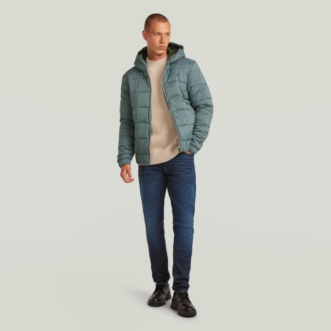 Meefic Quilted Hooded Jacket Meefic Quilted Hooded Jacket