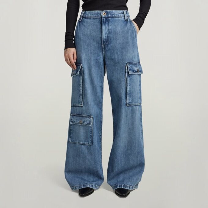Mega Cargo Denim Jeans Mega Cargo Denim Jeans