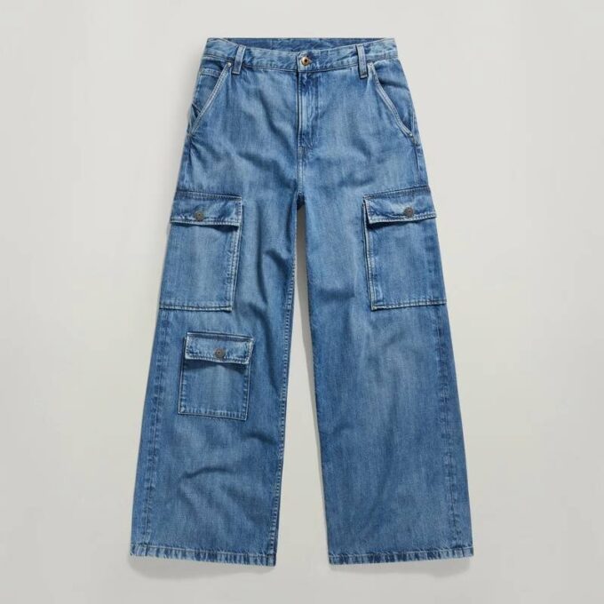 Mega Cargo Denim Jeans Mega Cargo Denim Jeans