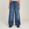 Mega Cargo Pants Denim