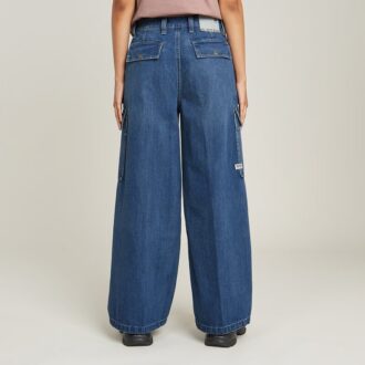 Mega Cargo Pants Denim