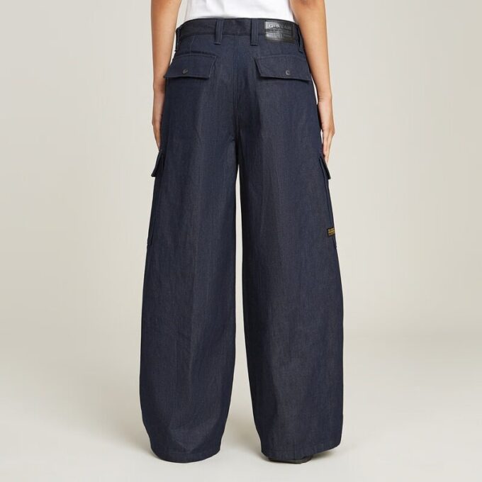 Mega Cargo Pants Denim