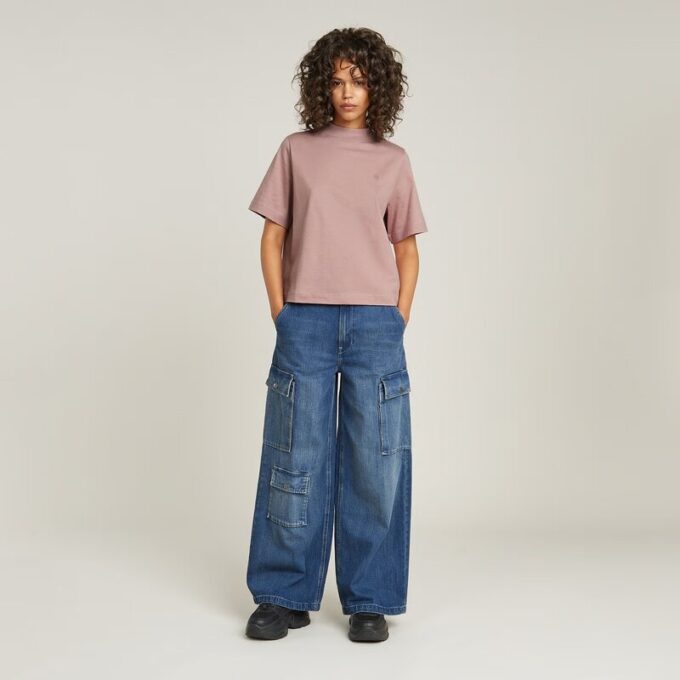 Mega Cargo Pants Denim
