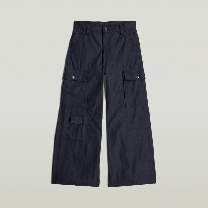 Mega Cargo Pants Denim