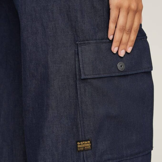 Mega Cargo Pants Denim