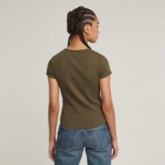 Micro Placket Slim Top