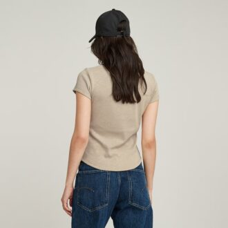 Micro Placket Slim Top