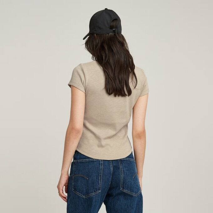 Micro Placket Slim Top