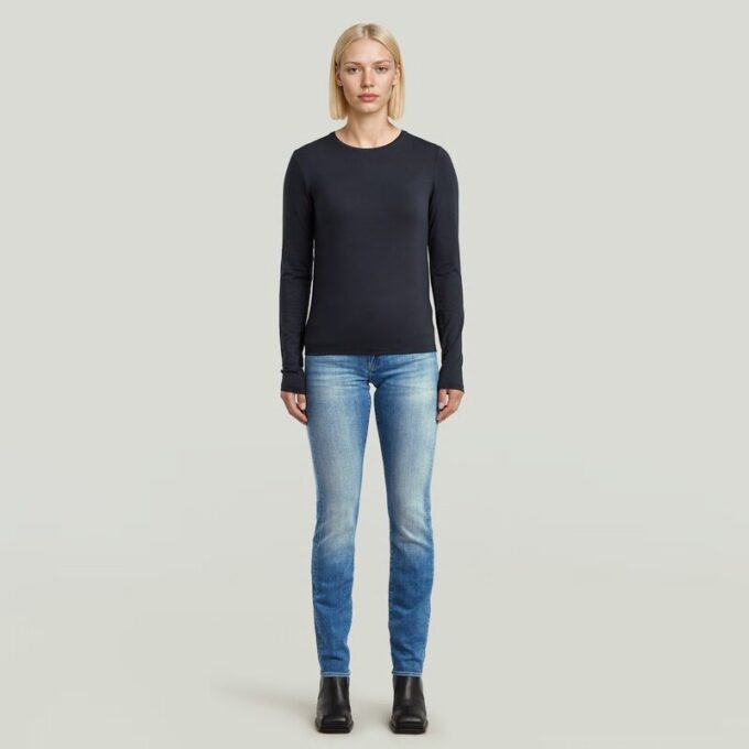 Midge Slim Straight Jeans Midge Slim Straight Jeans